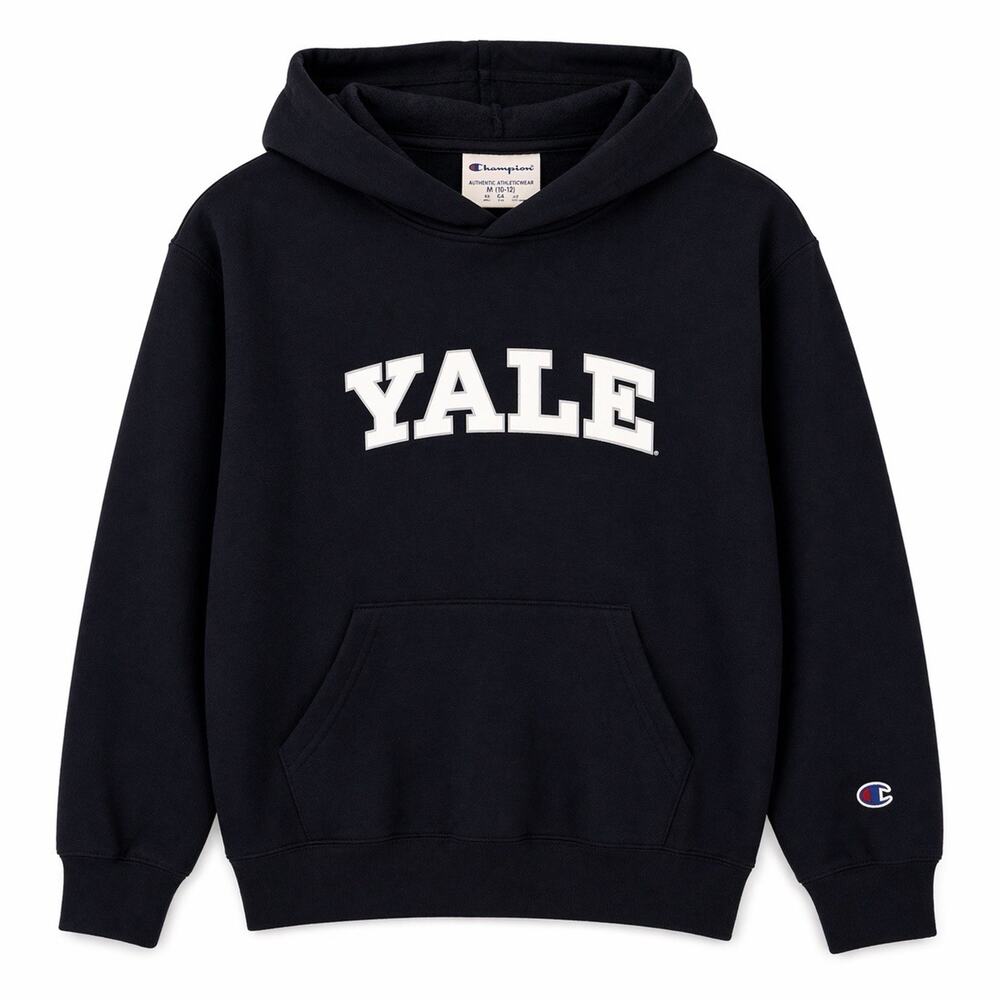Yale University Youth Large 10-12 Blue Champion Sweatshirt